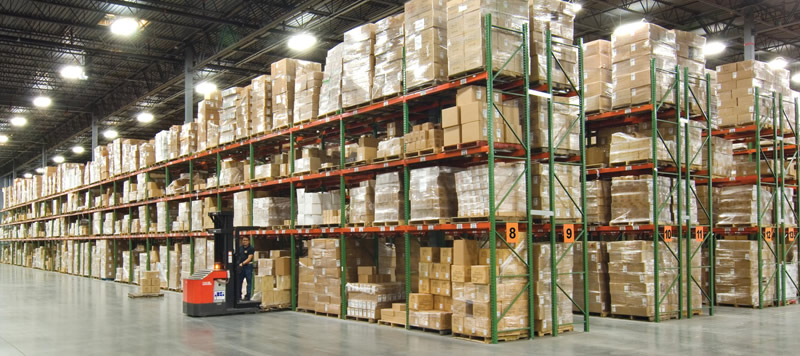 Industrial pallet racking warehouse in Bradenton Florida